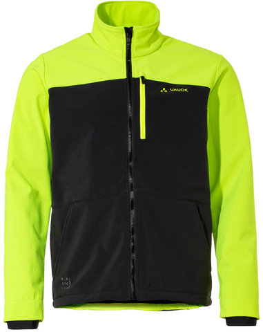 VAUDE Chaqueta para hombre Mens Virt Softshell Jacket II - neon yellow-black/M