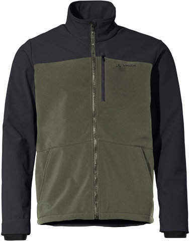 VAUDE Chaqueta para hombre Mens Virt Softshell Jacket II - black-khaki/M