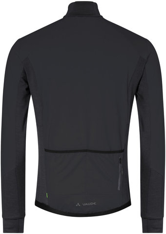 VAUDE Camiseta Mens Kuro Halfzip LS - black/M