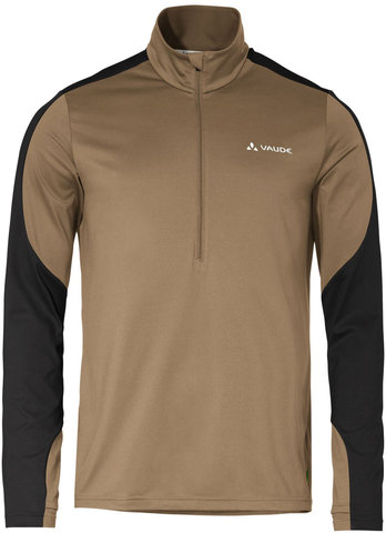 VAUDE Pullover en Polaire Mens Livigno Halfzip II - oat/M