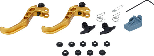 OAK Components Set de manetas de freno SH para Shimano - gold/universal