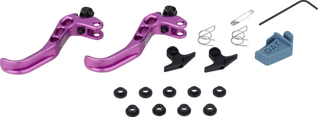 OAK Components Ensemble de leviers de frein SH pour Shimano - purple/universal