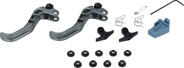 OAK Components SH Brake Lever Set for Shimano - lunargrey/universal