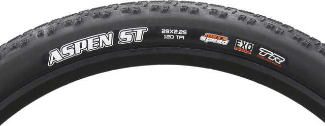 Maxxis Cubierta plegable Aspen ST MaxxSpeed EXO TR 29" - negro/29 /57 /57-622/2.25 