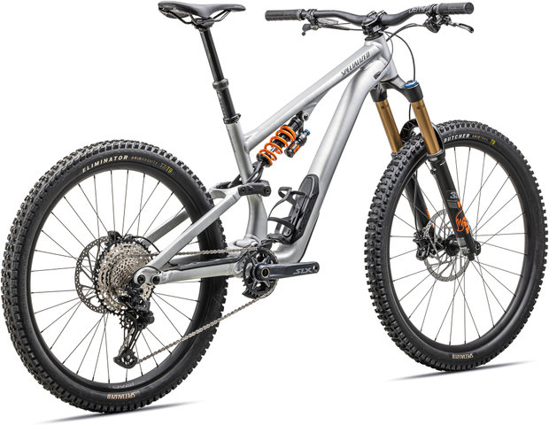 Specialized Stumpjumper 15 Fox Coil Mountainbike - satin brushed aluminium-liquid metal-cast blue/S4