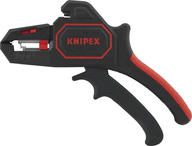 Knipex Pelacables autoajustable - negro-rojo