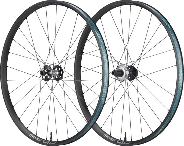 e*thirteen Sylvan Sidekick Race AM Boost 29" Wheelset - black/29" set (front 15x110 Boost + rear 12x148 Boost) SRAM XD