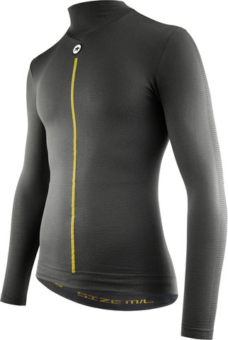 ASSOS Camiseta Interior Spring Fall L/S Skin Layer P1 - anthracite grey/M/L