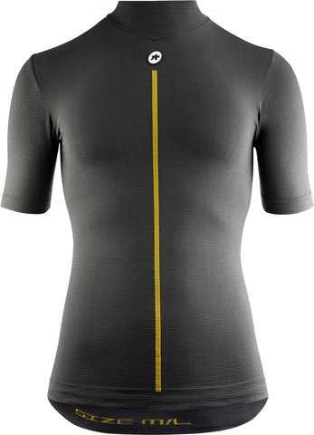 ASSOS Maillot de corps Spring Fall S/S Skin Layer P1 - anthracite grey/M/L