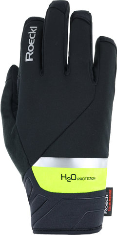 Roeckl Ranten 2 Ganzfinger-Handschuhe - black-fluo yellow/8