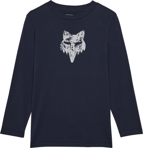 Fox Head T-shirt Youth The World LS pour enfants - midnight blue/140 - 152