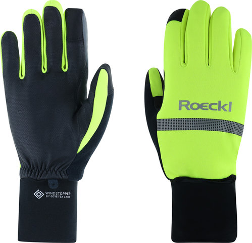 Roeckl Riveo 2 Ganzfinger-Handschuhe - fluo yellow/8