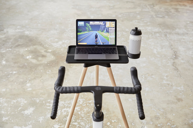 Bike handlebar laptop holder sale