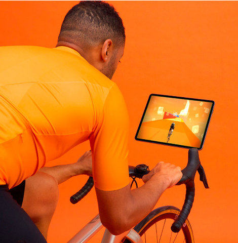 Wahoo Home trainer KICKR CORE avec kit d'amélioration Zwift Click & Cog - black/universal