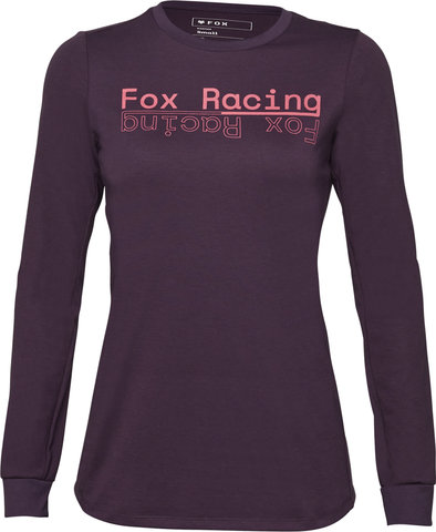 Fox Head Women's Ranger DriRelease 3/4 Sleeve Jersey - dark purple/M