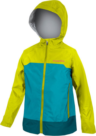 Endura Kids MT500JR Waterproof Rain Jacket - lime green/146/152