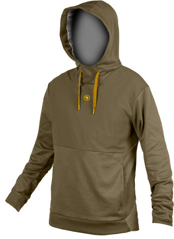 Endura Trailster Tech Hoodie - tweed green/M