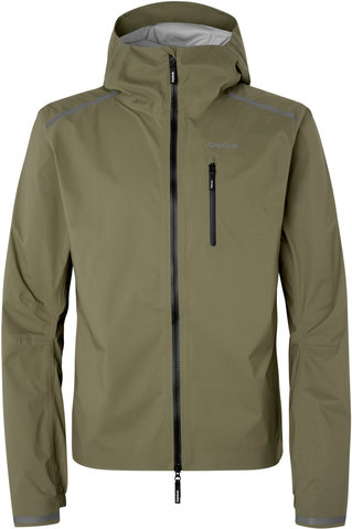 GripGrab Veste de pluie EXPLR Waterproof Lightweight - olive green/M