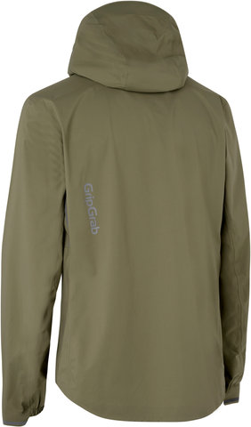 GripGrab EXPLR Waterproof Lightweight Regenjacke - olive green/M