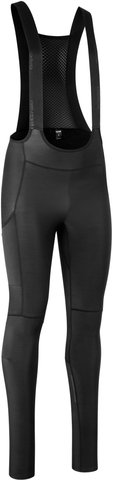 GripGrab Mallas con tirantes PACR Thermal Bib Tights sin badana - black/M