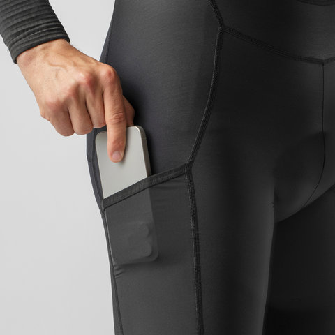 GripGrab PACR Thermal Bib Tights w/o Pad - black/M