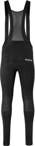 GripGrab Cuissard à bretelles PACR Water-Resistant Bib Tights sans coussinet - black/M