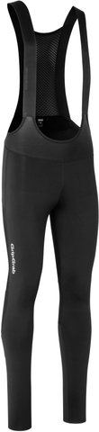 GripGrab Pantalón con tirantes PACR Water-Resistant Bib Tights sin badana - black/M