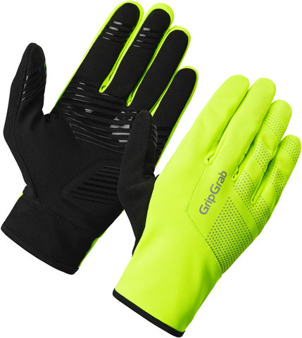 GripGrab Ride 2 Windproof Spring-Autumn Ganzfinger-Handschuhe - yellow hi-vis/M