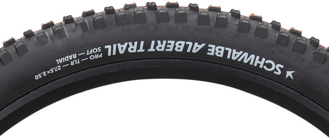 Schwalbe Pneu souple Albert Evolution Trail Radial ADDIX Soft TLR 27,5" - noir/27,5x2,5