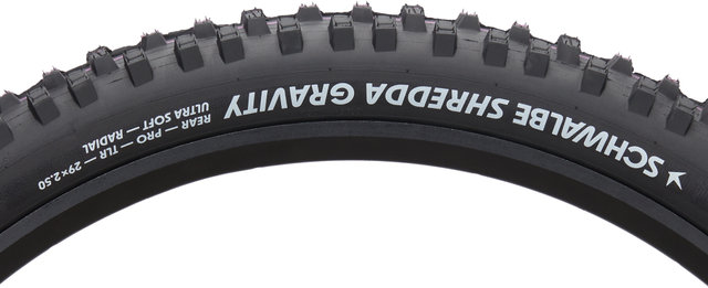 Schwalbe Pneu souple Shredda Rear Evo Gravity Radial ADDIX Ultra Soft TLR 29" - noir/29x2,5