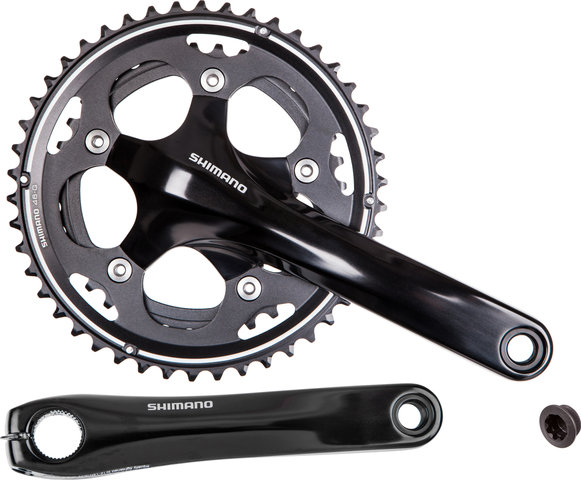 Shimano FC-CX50 Kurbelgarnitur - schwarz/175,0 mm