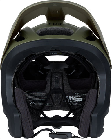 Fox Head Dropframe Pro MIPS Helm - runn-olive green/55 - 59 cm