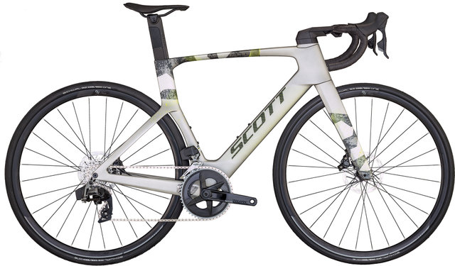 Scott Bicicleta de carretera Foil RC 30 28" - ice grey-progressive grey/54 cm