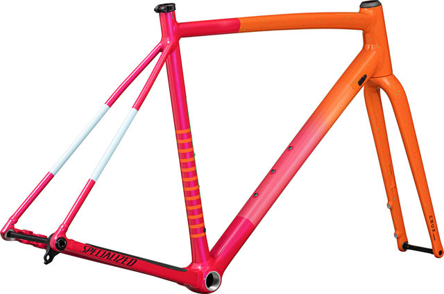 Specialized Kit de cuadro Crux DSW - gloss amber glow-vivid pink-midnight shadow/56 cm