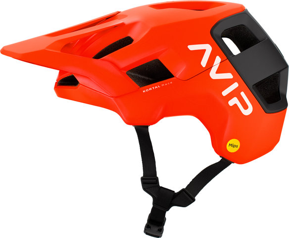 POC Kortal Race MIPS Helm - fluorescent orange AVIP-uranium black matt/55 - 58 cm