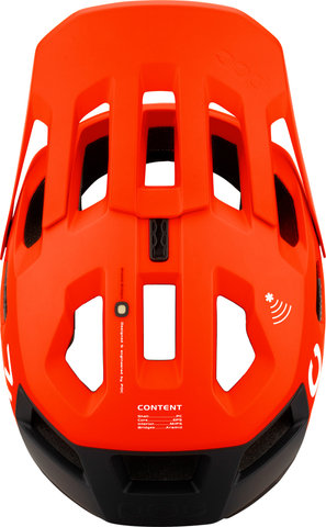 POC Kortal Race MIPS Helm - fluorescent orange AVIP-uranium black matt/55 - 58 cm