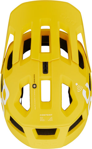 POC Kortal Race MIPS Helm - aventurine yellow matt/55 - 58 cm