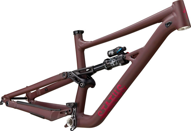 Specialized Status 140 29" / 27.5" Frame Set - satin cast umber-raspberry/S1