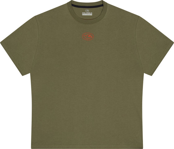 Cinelli Columbus Fork Sticker T-Shirt - army green/M