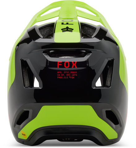 Fox Head Rampage MIPS Fullface-Helm - barge-fluorescent yellow/57 - 58 cm