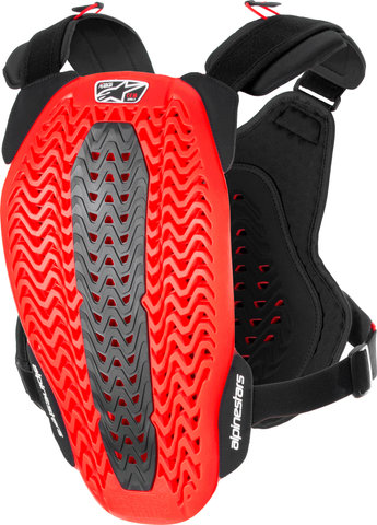 alpinestars A-5 Plasma Protektorenweste - black-red-white/M/L