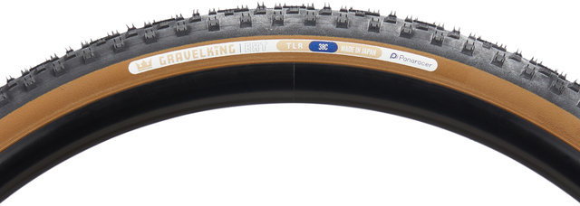 Panaracer GravelKing EXT TLR 28" Faltreifen Modell 2024 - black-brown/38-622 (700x38C)