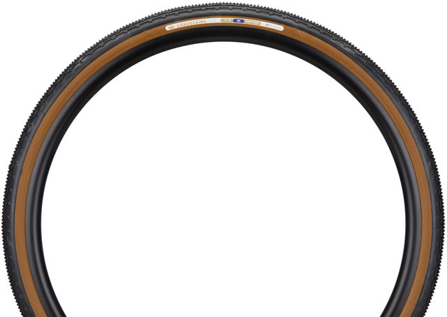 Panaracer GravelKing SK TLR 28" Folding Tyre Model 2024 - black-brown/40-622 (700x40c)