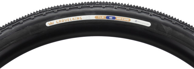 Panaracer GravelKing SK TLR 28" Folding Tyre Model 2024 - black-black/40-622 (700x40c)