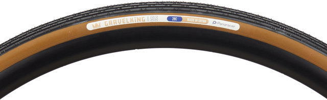 Panaracer Cubierta Plegable GravelKing SS 28" Modelo 2024 - black-brown/28-622 (700x28C)