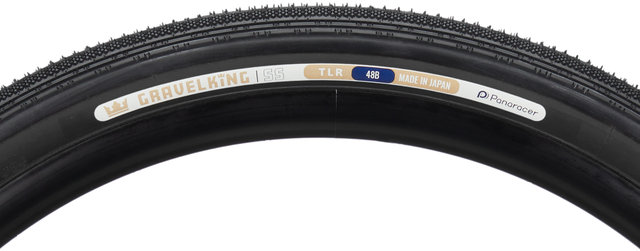 Panaracer GravelKing SS TLR 27.5" Folding Tyre Model 2024 - black-black/27,5x1,90 (48-584)