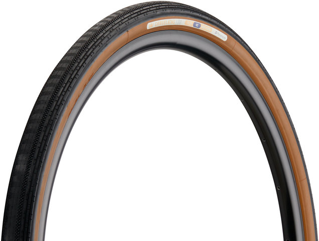 Panaracer Pneu Souple GravelKing SS TLR 28" Modèle 2024 - black-brown/40-622 (700x40C)