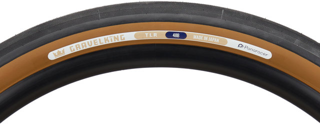 Panaracer GravelKing TLR 27.5" Folding Tyre Model 2024 - black-brown/27,5x1,90 (48-584)