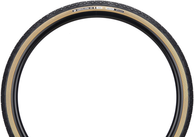 Panaracer Pneu Souple GravelKing X1 R TLR 28" Mod. 2024 - black-amber/40-622 (700x40C)