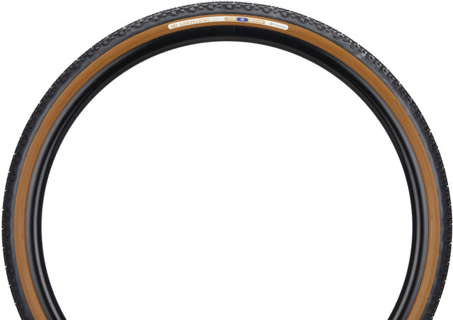 Panaracer Pneu Souple GravelKing X1 TLR 28" Modell 2024 - black-brown/40-622 (700x40C)